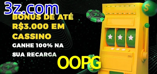OOPG melhor bônus de depósito